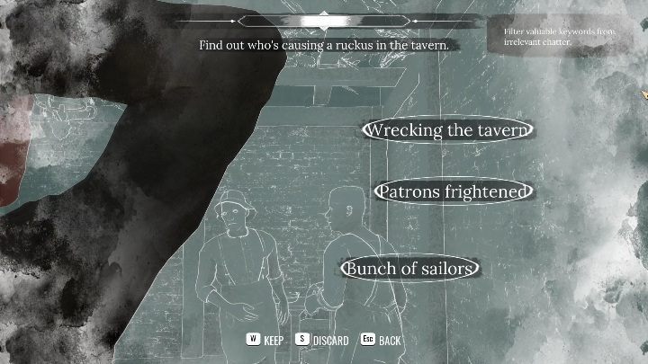 When you pass the donkey, you'll see two men who can be eavesdropped on - Sherlock Holmes Chapter One: String Theory - walkthrough, Other Cases - Other matters - Sherlock Holmes Chapter One Guide