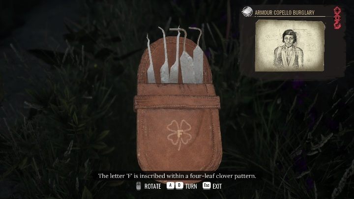 Below the damaged railing, you'll find packed grass that will draw Sherlock's attention - Sherlock Holmes Chapter One: Iron Coffin - walkthrough, Other Cases - Other matters - Sherlock Holmes Chapter One Guide