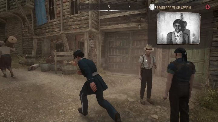 Remember to change into your working clothes right after talking to the bandit - Sherlock Holmes Chapter One: Iron Coffin - walkthrough, Other Cases - Other matters - Sherlock Holmes Chapter One Guide