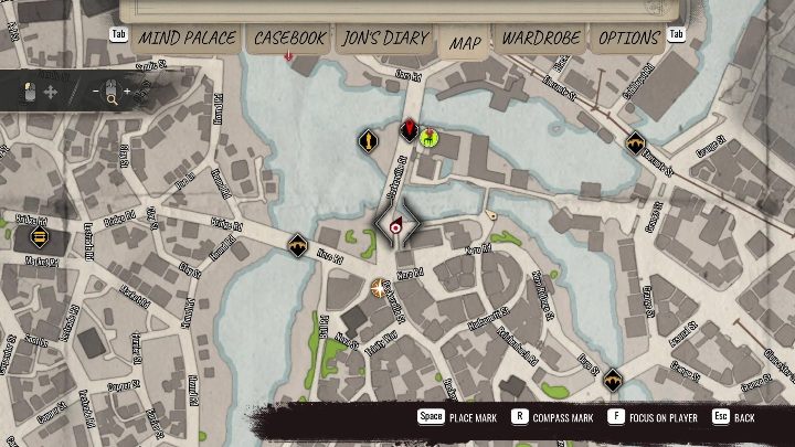 Location Scaladio / Silverton, just under the bridge - Sherlock Holmes Chapter One: The Tale of the Empty House - walkthrough - Cordon Tales - Sherlock Holmes Chapter One Guide