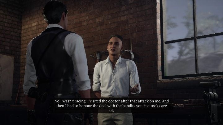 Return to Paul after defeating all enemies - Sherlock Holmes Chapter One: Gilded Cage, boat workshop - walkthrough - A gold-plated cage - Sherlock Holmes Chapter One Guide