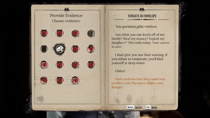 The things you need to discuss with the deceased man' - Sherlock Holmes Chapter One: Gilded Cage, boat workshop - walkthrough - A gold-plated cage - Sherlock Holmes Chapter One Guide