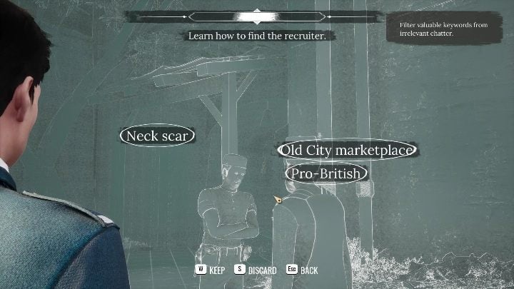 The correct answers that you need to pick are - Sherlock Holmes Chapter One: Gilded Cage, getting a job - walkthrough - A Gilded Cage - Sherlock Holmes Chapter One Guide