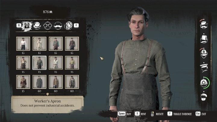 Start by buying/renting new clothes - Sherlock Holmes Chapter One: Gilded Cage, getting a job - walkthrough - A Gilded Cage - Sherlock Holmes Chapter One Guide