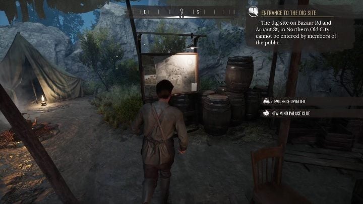 Time to take a look around - Sherlock Holmes Chapter One: Gilded Cage, excavations - walkthrough - A Gilded Cage - Sherlock Holmes Chapter One Guide