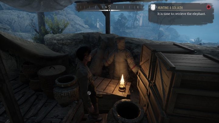 After analyzing everything thoroughly, start searching for parts needed to create a large inflatable elephant - Sherlock Holmes Chapter One: The Gilded Cage, finding Goliath - walkthrough - A Gilded Cage - Sherlock Holmes Chapter One Guide