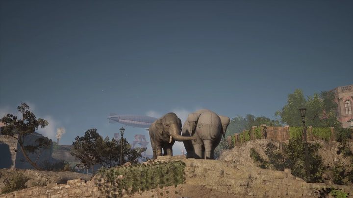 The happy elephant will come to the new companion, and Sherlock and the services will lead it to the run - Sherlock Holmes Chapter One: The Gilded Cage, finding Goliath - walkthrough - A Gilded Cage - Sherlock Holmes Chapter One Guide