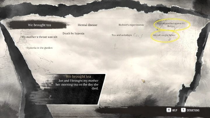 It's time to put all the facts together - Sherlock Holmes Chapter One: A Mothers Love, Garden - walkthrough - A Mothers love #5 - Sherlock Holmes Chapter One Guide