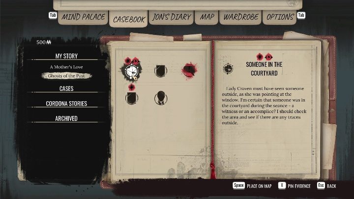 2 - Sherlock Holmes Chapter One: Ghosts of the Past, seance room - walkthrough - Ghosts of the past - Sherlock Holmes Chapter One Guide