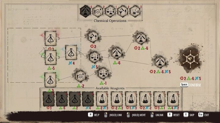 After collecting all the ingredients, you have to perform a chemical analysis - Sherlock Holmes Chapter One: The Muse from Abroad, Refugee camp - walkthrough - The Muse From Abroad - Sherlock Holmes Chapter One Guide