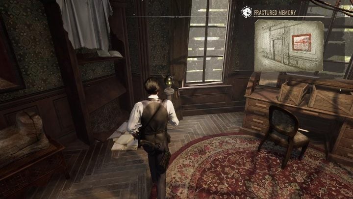 The last thing you need to examine in the cabinet is a viking helmet - Sherlock Holmes Chapter One: A Mothers Love, cabinet of curiosities - walkthrough - Motherly love #4 - Sherlock Holmes Chapter One Guide