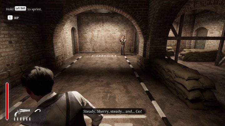 If you haven't discovered it by now, Sherlock can roll and run - Sherlock Holmes Chapter One: Training - walkthrough - Police cases - Sherlock Holmes Chapter One Guide