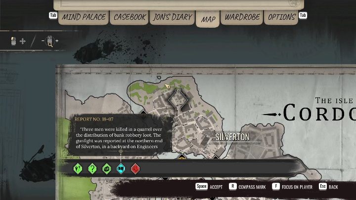 1 - Sherlock Holmes Chapter One: Splitting the Loot - walkthrough - Police cases - Sherlock Holmes Chapter One Guide