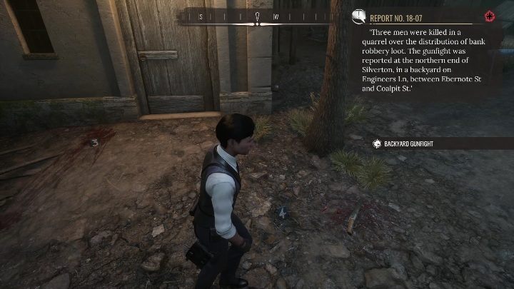 4th evidence It's a shotgun and used shells - Sherlock Holmes Chapter One: Splitting the Loot - walkthrough - Police cases - Sherlock Holmes Chapter One Guide