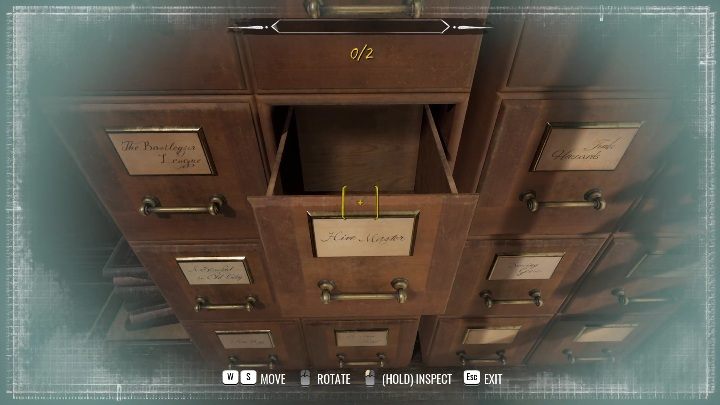 Then look into the open drawer - Sherlock Holmes Chapter One: Plan Bee - walkthrough - Police cases - Sherlock Holmes Chapter One Guide
