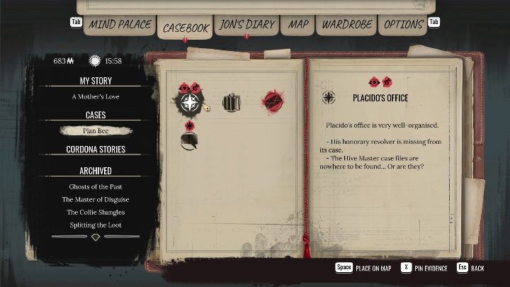 3 - Sherlock Holmes Chapter One: Plan Bee - walkthrough - Police cases - Sherlock Holmes Chapter One Guide