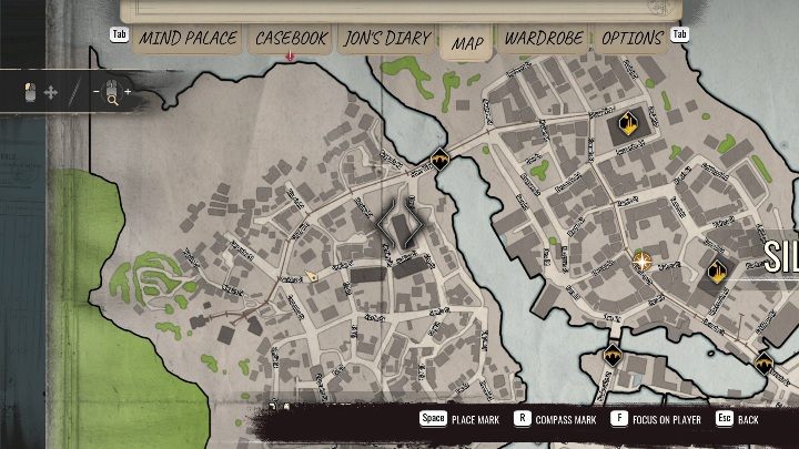 The warehouse you need to go to is on the north side of Miner's End - Sherlock Holmes Chapter One: Plan Bee - walkthrough - Police cases - Sherlock Holmes Chapter One Guide