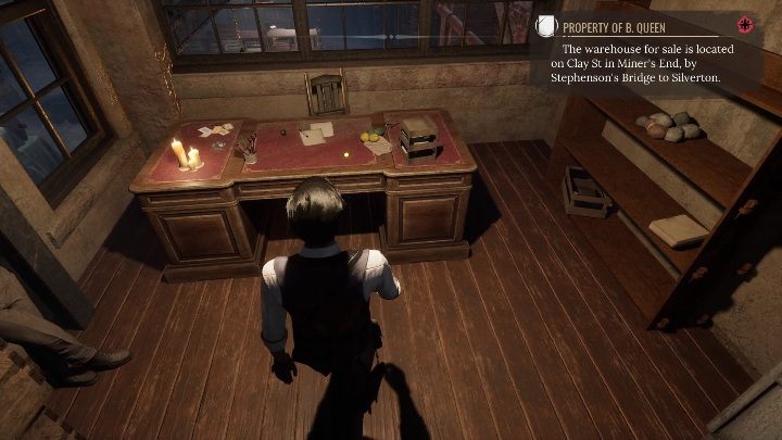 On the desk, there are several objects you need to examine - Sherlock Holmes Chapter One: Plan Bee - walkthrough - Police cases - Sherlock Holmes Chapter One Guide