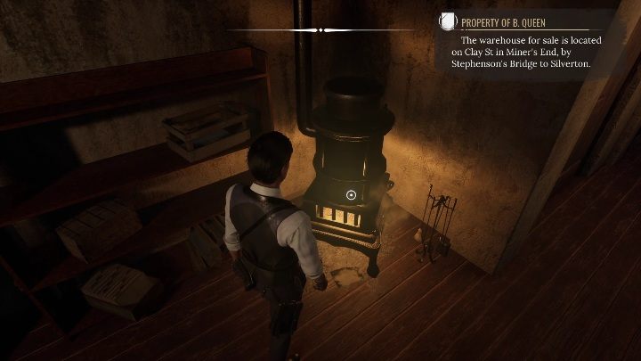 The next thing you need to examine is a furnace - Sherlock Holmes Chapter One: Plan Bee - walkthrough - Police cases - Sherlock Holmes Chapter One Guide