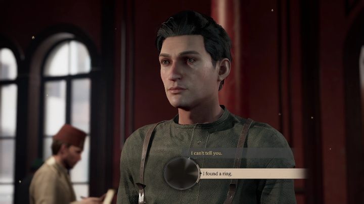 Once you have all the information, go back to the receptionist - Sherlock Holmes Chapter One: The Lost Shopkeeper Mycrofts Case - walkthrough, solution. - Mycroft Cases - Sherlock Holmes Chapter One Guide