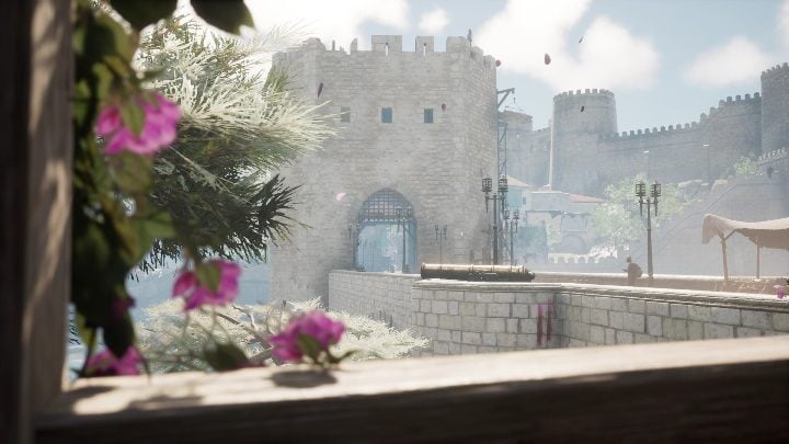 After a brief conversation, you'll witness a man jumping to this death - Sherlock Holmes Chapter One: Love, Death, and Cordona - walkthrough, solution - Mycroft Cases - Sherlock Holmes Chapter One Guide