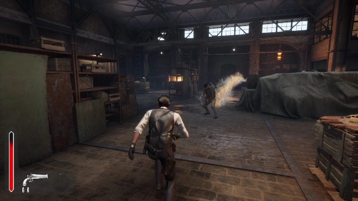 This hideout is in a storage - Sherlock Holmes Chapter One: Bandit Lairs - list of all - Secrets & Collectibles - Sherlock Holmes Chapter One Guide