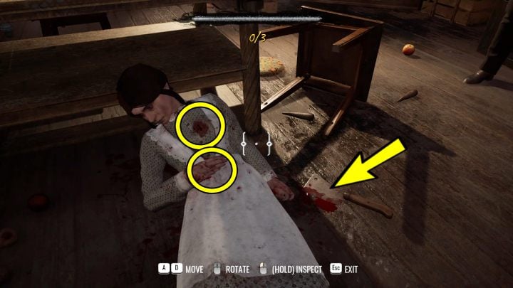 Examine the body of a woman for - Sherlock Holmes The Awakened: Arnesons Mansion - Sherlock Holmes The Awakened: Chapter 5 - Arnesons Mansion - Sherlock Holmes The Awakened Walkthrough