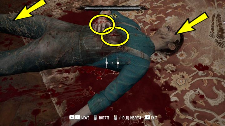 On a dead man examine - Sherlock Holmes The Awakened: Arnesons Mansion - Sherlock Holmes The Awakened: Chapter 5 - Arnesons Mansion - Sherlock Holmes The Awakened Walkthrough