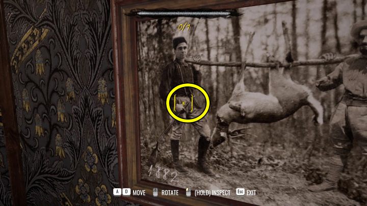 Now look at the painting on the wall by the desk and investigate the weapon held by the man on the left - Sherlock Holmes The Awakened: Arnesons Mansion - Sherlock Holmes The Awakened: Chapter 5 - Arnesons Mansion - Sherlock Holmes The Awakened Walkthrough