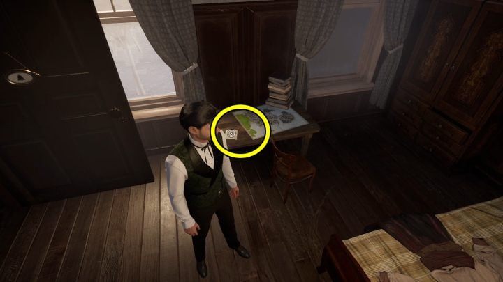 Go back to the first floor and open the door with the bell symbol - Sherlock Holmes The Awakened: Arnesons Mansion - Sherlock Holmes The Awakened: Chapter 5 - Arnesons Mansion - Sherlock Holmes The Awakened Walkthrough