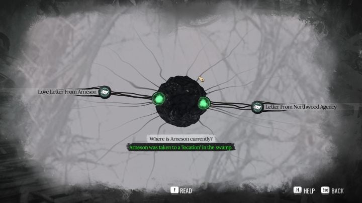 With the new evidence, you can now proceed to Mind Palace - Sherlock Holmes The Awakened: Arnesons Mansion - Sherlock Holmes The Awakened: Chapter 5 - Arnesons Mansion - Sherlock Holmes The Awakened Walkthrough