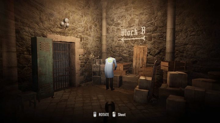 Return to the guard and interact with the point marked next to the grate - Sherlock Holmes The Awakened: Edelweiss Institute - Sherlock Holmes The Awakened: Chapter 3 - Edelweiss Institute - Sherlock Holmes The Awakened Walkthrough