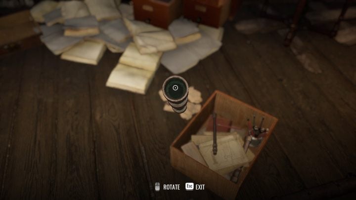 After solving the puzzle in Mind Palace, look again at the box on the ground - Sherlock Holmes The Awakened: Edelweiss Institute - Sherlock Holmes The Awakened: Chapter 3 - Edelweiss Institute - Sherlock Holmes The Awakened Walkthrough