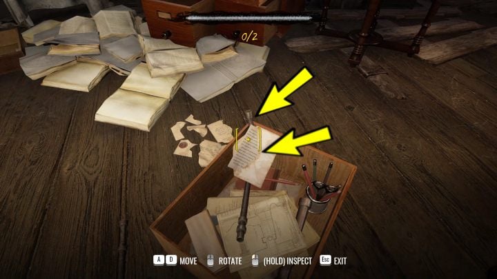 In a small box on the floor look for - Sherlock Holmes The Awakened: Edelweiss Institute - Sherlock Holmes The Awakened: Chapter 3 - Edelweiss Institute - Sherlock Holmes The Awakened Walkthrough