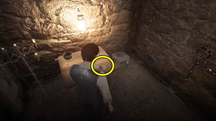 After waking up, examine the man sleeping on the bed - Sherlock Holmes The Awakened: Edelweiss Institute - Sherlock Holmes The Awakened: Chapter 3 - Edelweiss Institute - Sherlock Holmes The Awakened Walkthrough