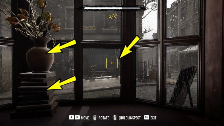 Go to the window and investigate - Sherlock Holmes The Awakened: Chapter 1, Barnes Bookshop - Sherlock Holmes The Awakened: Chapter 1 - Baker Street - Sherlock Holmes The Awakened Walkthrough