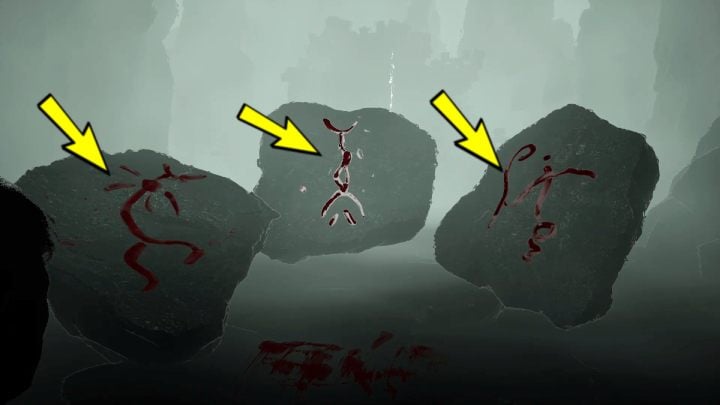 Approach the 3 stones before the door and activate Concentration Mode - Sherlock Holmes The Awakened: The Cave - Sherlock Holmes The Awakened: Chapter 6 - Wetlands - Sherlock Holmes The Awakened Walkthrough