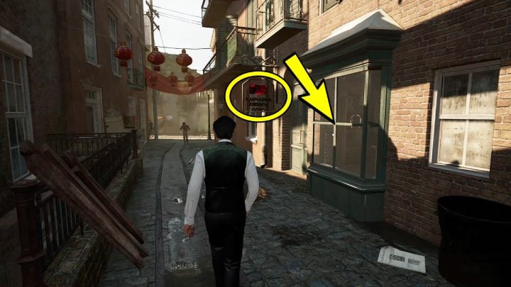 Look for it in a small street in Chinatown - Sherlock Holmes The Awakened: New Orleans - Sherlock Holmes The Awakened: Chapter 4 - New Orleans - Sherlock Holmes The Awakened Walkthrough