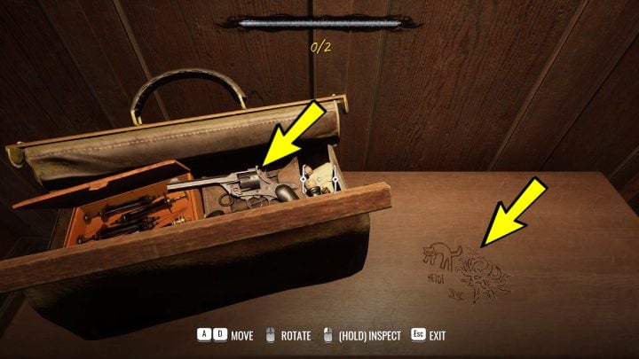 Examine the drawer and look for - Sherlock Holmes The Awakened: Chapter 3 - Watson - Sherlock Holmes The Awakened: Chapter 3 - Edelweiss Institute - Sherlock Holmes The Awakened Walkthrough