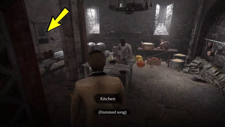 Turn right and follow the corridor until you reach the kitchen - Sherlock Holmes The Awakened: Chapter 3 - Watson - Sherlock Holmes The Awakened: Chapter 3 - Edelweiss Institute - Sherlock Holmes The Awakened Walkthrough