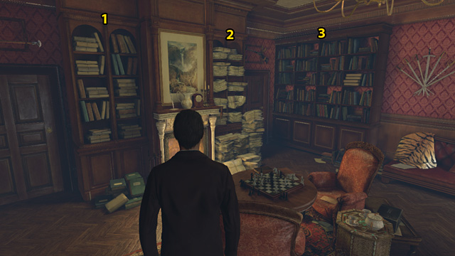 1 - Research, 2 - Newspapers, 3 - Encyclopedias. - Sherlock Holmes Crimes and Punishments: Inspect Kew Gardens staff buildings and gather information on Montague Dunne - Sherlock Holmes Crimes and Punishments: The Kew Gardens Drama - Sherlock Holmes: Crimes and Punishments Game Guide