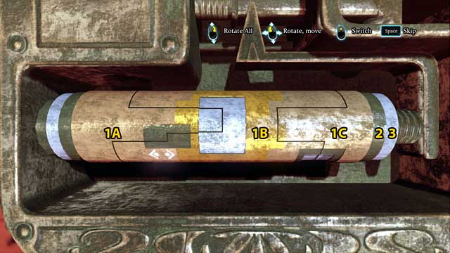 Switch (1 click) to nr 3 and rotate it to match the lines in the second window to those on nr 1B - Sherlock Holmes Crimes and Punishments: Find out what the divine syndicate is concealing - Sherlock Holmes Crimes and Punishments: The Kew Gardens Drama - Sherlock Holmes: Crimes and Punishments Game Guide