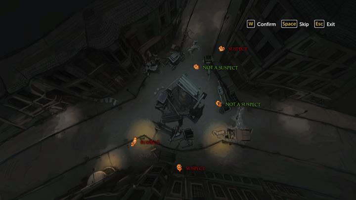 This is how a proper identification of suspects in the case should look like - Investigation | Walkthrough - Chain Reaction | Walkthrough - Sherlock Holmes: The Devils Daughter Game Walkthrough