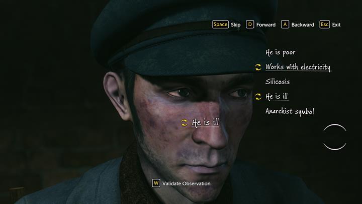 Create a portrait of the second suspect - Interrogating the suspects | Walkthrough - Chain Reaction | Walkthrough - Sherlock Holmes: The Devils Daughter Game Walkthrough