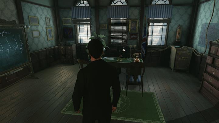 Finally visit Inspector in his office - Scotland Yard analyzing the corpse and items from the crime scene | Walkthrough - A Study in Green | Walkthrough - Sherlock Holmes: The Devils Daughter Game Walkthrough