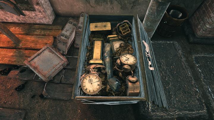 Open the chest next to the fireplace - Grub Street | Walkthrough - A Study in Green | Walkthrough - Sherlock Holmes: The Devils Daughter Game Walkthrough