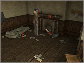 Take a look at the table with the dead rat, and go to the upper left corner of the room - Whitechapel, 12 September 1888 - part 1 - Walkthrough - Sherlock Holmes vs. Jack the Ripper - Game Guide and Walkthrough