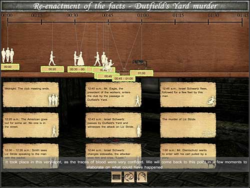 So - Dutfield's Yard, night 7/8 October 1888 - Walkthrough - Sherlock Holmes vs. Jack the Ripper - Game Guide and Walkthrough