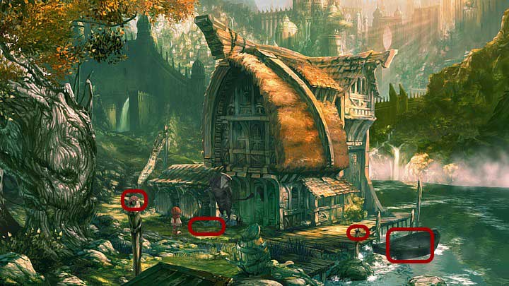 Use on Seeker ear icon to eavesdrop - Chapter Three | Walkthrough - Walkthrough - Silence: The Whispered World 2 Game Guide