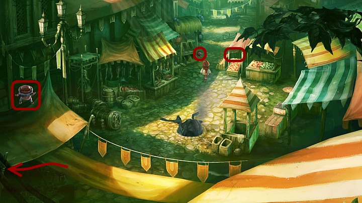 One Lumi is jumping on canvas on the left, try to click it, but it will run away - Chapter Three | Walkthrough - Walkthrough - Silence: The Whispered World 2 Game Guide